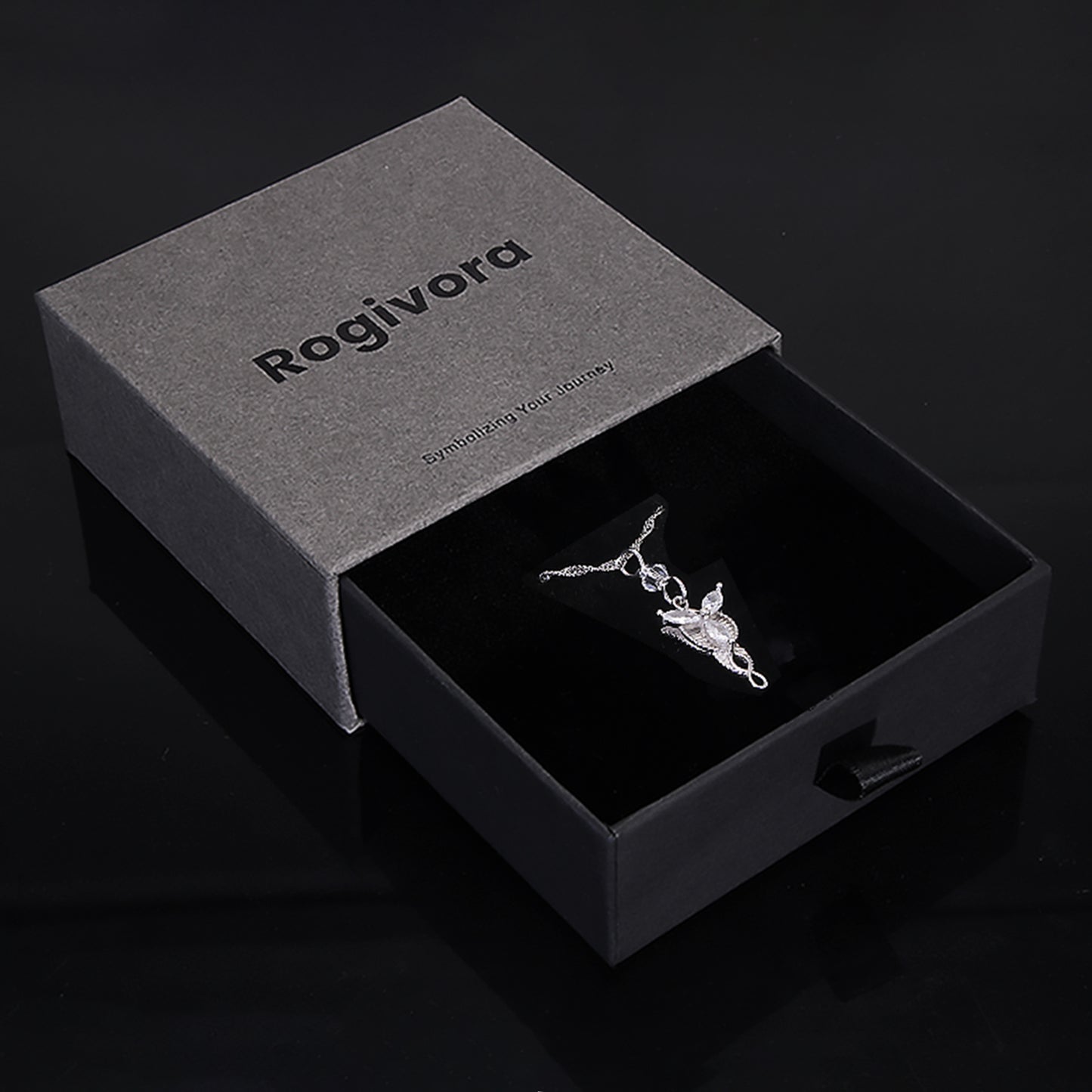 925 Sterling Silver Arwen Necklace, Small Evenstar Pendant, Lord of the Rings Jewelry Gift for Women